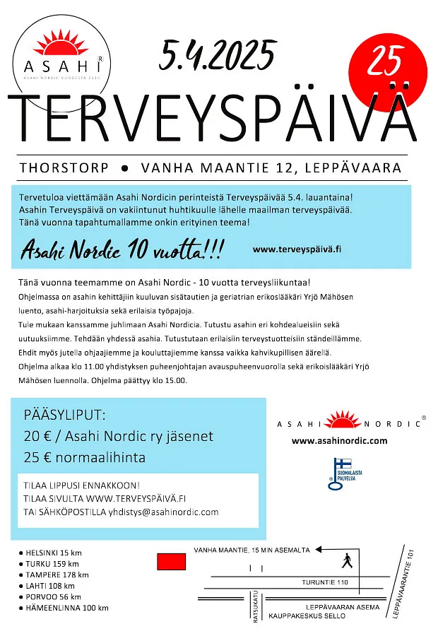 2025 Terveyspäivän mainos